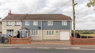 EXTENDED FAMILY HOME WITH COUNTRYSIDE AND FARMLAND VIEWS Harwich Road Little Clacton Essex [upl. by Anoid]