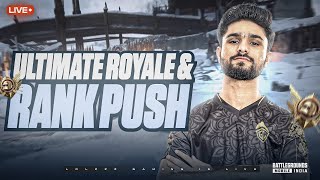 ULTIMATE ROYALE amp CLASSIC RANK PUSH  CONQUEROR OR WHAT  BGMI LIVE [upl. by Rebel]