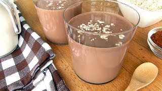 BATIDO DE AVENA Y CACAO SIN AZUCAR [upl. by Gilly]