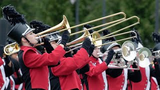 East Kentwood hosting largest state marching band competition [upl. by Aneehsat]