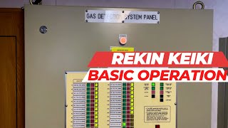 Fixed gas Detector Riken Keiki 2002K basic operation [upl. by Thin]