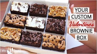 Custom Brownie Box using 1 Base Recipe [upl. by Alaster207]