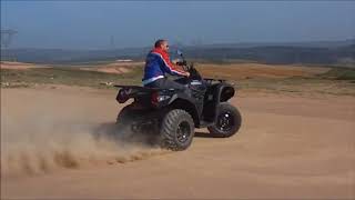 KYMCO 500 QUAD 4X4 Drift amp Donuts [upl. by Ydieh]