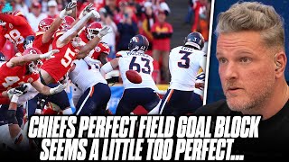 Picture Perfect Field Goal Block Brings The Chiefs To 90 Always Find Way To Win  Pat McAfee Show [upl. by Gabriello]