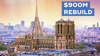 Unveiling The New Notre Dame  2024 Restoration Update [upl. by Grega]