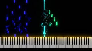 The Distortionist vocaloid song  intermediate Piano Tutorial NivekPiano [upl. by Imoian]