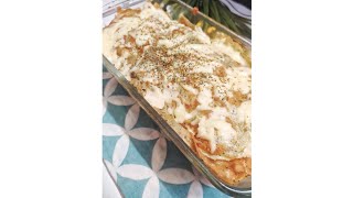 Try this insane Lasagna WITHOUT lasagna sheets Chicken Lasagna pasta recipeyoutubeshorts shorts [upl. by Llerrehs]