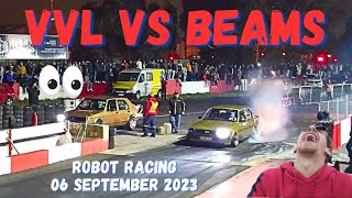 Robot Racing  VVL vs Beams [upl. by Sieber]