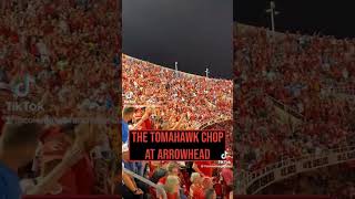 The TOMAHAWK CHOP AT ARRWHEAD [upl. by Aiht]