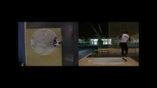 Discus throw training  slow motion [upl. by Scheck]