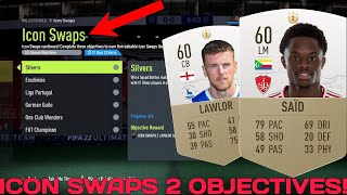 HOW TO COMPLETE ICON SWAPS 2 OBJECTIVES FAST UNLOCK ICON SWAPS 2 TOKENS QUICKLY  FIFA 22 [upl. by Myk]