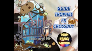 SABLE S GRIMOIRE MAN AND ELF guide trophée FR crossbuy [upl. by Orth]