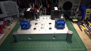 Scratch Build a Stereo Tube Amplifier Part 4 [upl. by Delahk594]