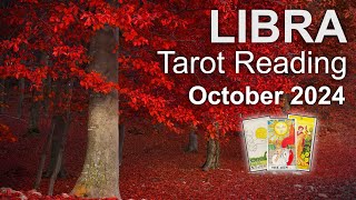 LIBRA TAROT READING quotA DEPARTURE AN ARRIVAL amp A GOLDEN GIFTquot October 2024 october2024 tarot [upl. by Nonaihr481]