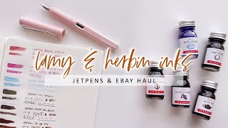 EBAY  JETPENS HAUL  LAMY SAFARI amp HERBIN INKS  Charmaine Dulak [upl. by Urbana]