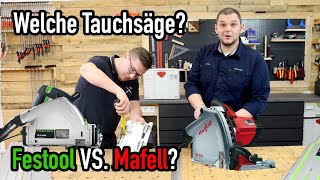 Welche TAUCHSÄGE Festool VS Mafell  Wo sind die Unterschiede valentinmike [upl. by Onibas525]