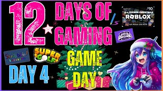 🔴Playing Roblox Skribblio Gartic Phone  12 Days of Gaming  Day 4 [upl. by Kirch147]