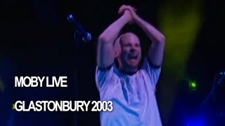 Moby Go Live at Glastonbury [upl. by Teeniv]