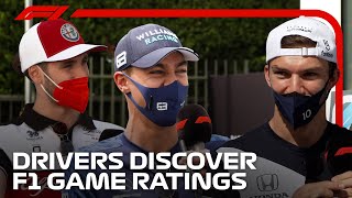 Drivers Guess Their Team Mates F1 2021 Rankings [upl. by Ddej]