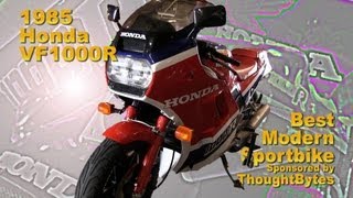 1985 Honda VF1000R Interceptor Walk Around  2013 HoAME Show Winner [upl. by Leilah]