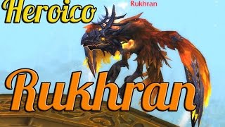 WoW  Rukhran  3er Jefe de Trecho Celestial Heroico [upl. by Etoile]