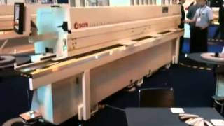 SCM K600 Edgebander mp4 [upl. by Sanalda]