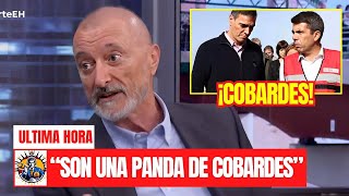 ¡ARTURO PEREZ REVERTE EXPLOTA en EL HORMIGUERO CONTRA PEDRO SANCHEZ y CARLOS MAZÓN [upl. by Ainehs21]