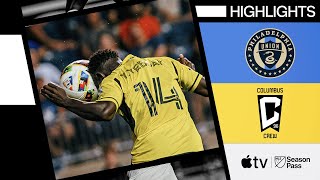 Philadelphia Union vs Columbus Crew  Full Match Highlights  August 28 2024 [upl. by Ahsemit]