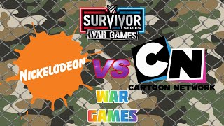 Team Nickelodeon vs Team Cartoon Network in a WARGAMES MATCH [upl. by Lancey884]