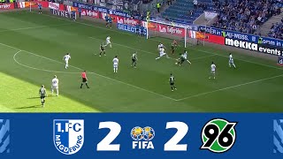 1 FC Magdeburg gegen Hannover 96 22  Testspiel 2024  Spielen Höhepunkte [upl. by Olsewski789]