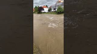 Hochwasser krems 2024 😳😳😳😳 [upl. by Anilyx]