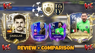 FIFA MOBILE 22 • ICON JOURNEYS CASILLAS 96 OVR REVIEW AND COMPARISON 😍 [upl. by Hibbitts546]