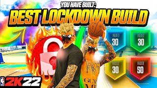 NEW BEST LOCKDOWN DEFENDER BUILD IN NBA 2K22 IS A DEMIGOD  NEXT GEN amp CURRENT GEN 2K22 [upl. by Ainer]