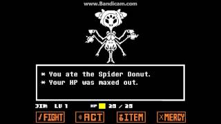 UNDERTALE PacifistHow to defeat Muffet [upl. by Ula827]