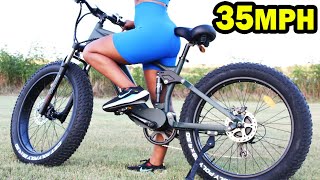 BEST EBIKE For The Money  YOTOBIKE Leopard Electric Bike Review FASTEST FULL SUSPENSION Ebike [upl. by Nyleuqcaj818]