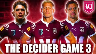 CONFIRMED Queensland Maroons Game 3 Official LineUp  NRL 2024 [upl. by Rehpretsirhc695]