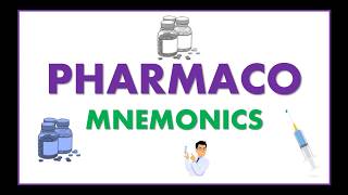 PHARMACOLOGY MNEMONICS [upl. by Ryann691]