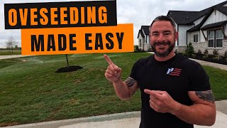 Beginners Guide To Overseeding A Lawn [upl. by Gregoor73]