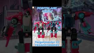 Pointblank transformers transformersg1 transformers40 Targetmaster autobot 1987 Peacemaker [upl. by Yrffoeg]