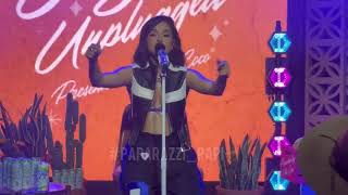 Becky G unplugged performance in Hollywood [upl. by Sylera]