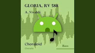 Gloria RV 588 Et in terra pax hominibus All voices [upl. by Mercer964]