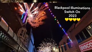 Blackpool Illuminations  Switch on  2023 [upl. by Eidoc]