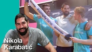 Nikola Karabatić • simplyfans by Gorenje [upl. by Giverin]