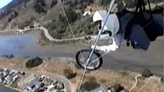 Adventures In Hang Gliding from Mt Tamalpais [upl. by Hayila192]