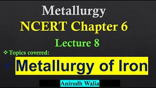 Metallurgy of Iron  Blast Furnace  Extraction of Iron  Bessemer process  jee advanced metallurgy [upl. by Lindholm]