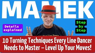 10 Turning Techniques Every Line Dancer Needs to Master – Level Up Your Moves [upl. by Nwahsar942]