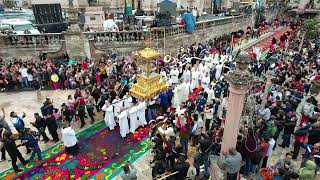 Procesión Virgen de San Juan por 400 años del 1er Milagro [upl. by Narcis522]