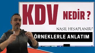 Katma Değer Vergisi KDV Nedir ve Nasıl Hesaplanır  Aydın Tuzcu  No 11 [upl. by Adnoral]