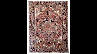 Antique Heriz Carpet 316m x 227m [upl. by Nyraf]