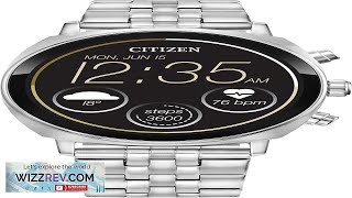 Citizen CZ Smart PQ2 41MM Unisex Smartwatch with YouQ App with IBM Review [upl. by Abdu948]